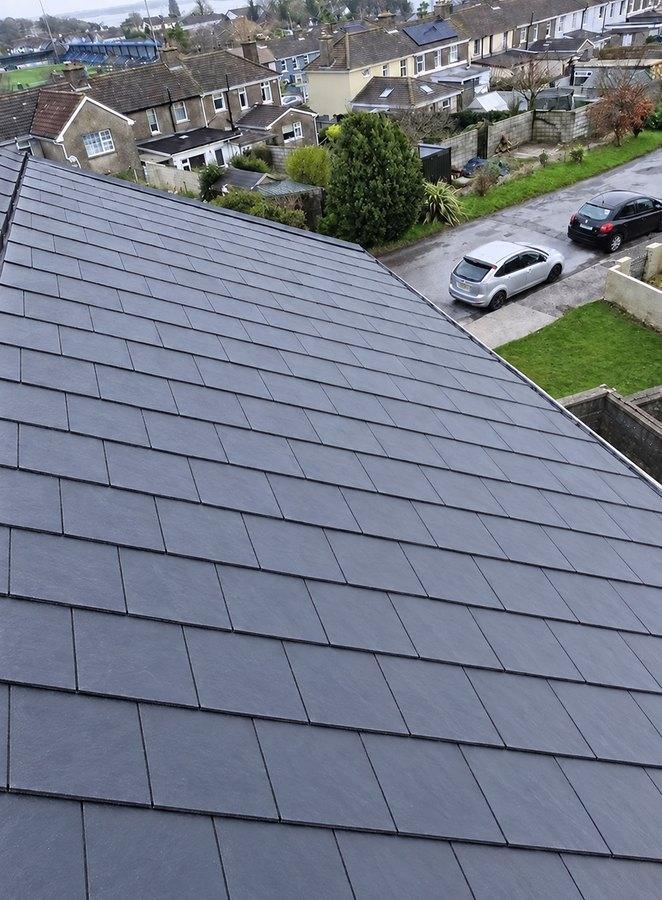 Roof after professional work by Munster Roof Repairs