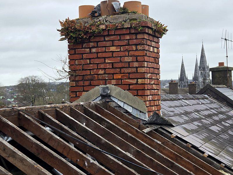 Chimney repairs carried out in Cork