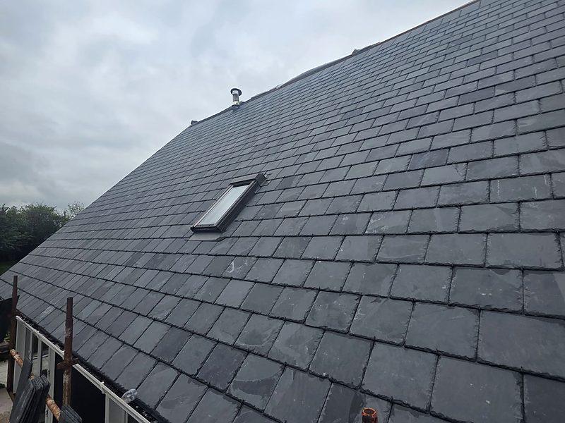Finished pitched roof on a Cork property